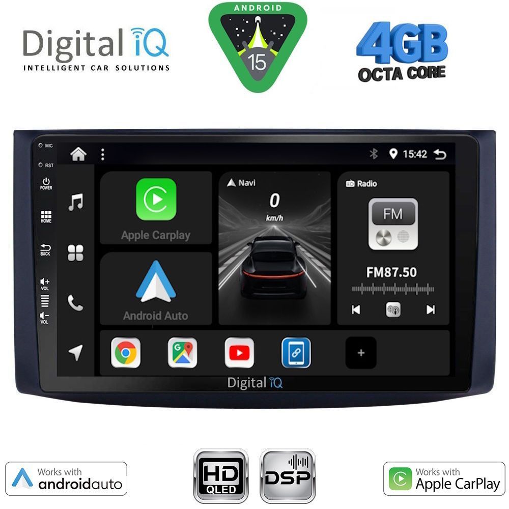 DIGITAL IQ BXF 6072_CPAA (9inc) MULTIMEDIA TABLET for CHEVROLET AVEO mod. 2006-2010
