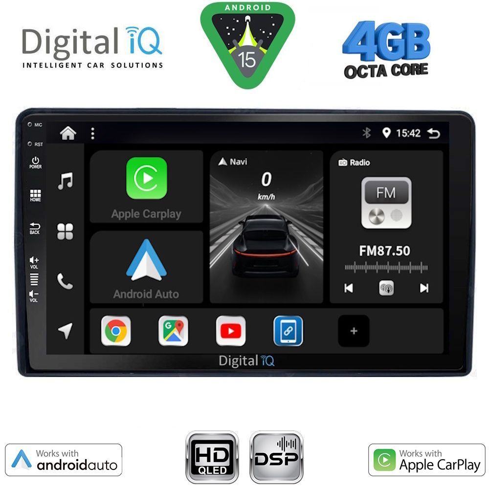 DIGITAL IQ BXF 6081_CPAA (9inc) MULTIMEDIA TABLET for CITROEN – PEUGEOT mod. 2008-2018