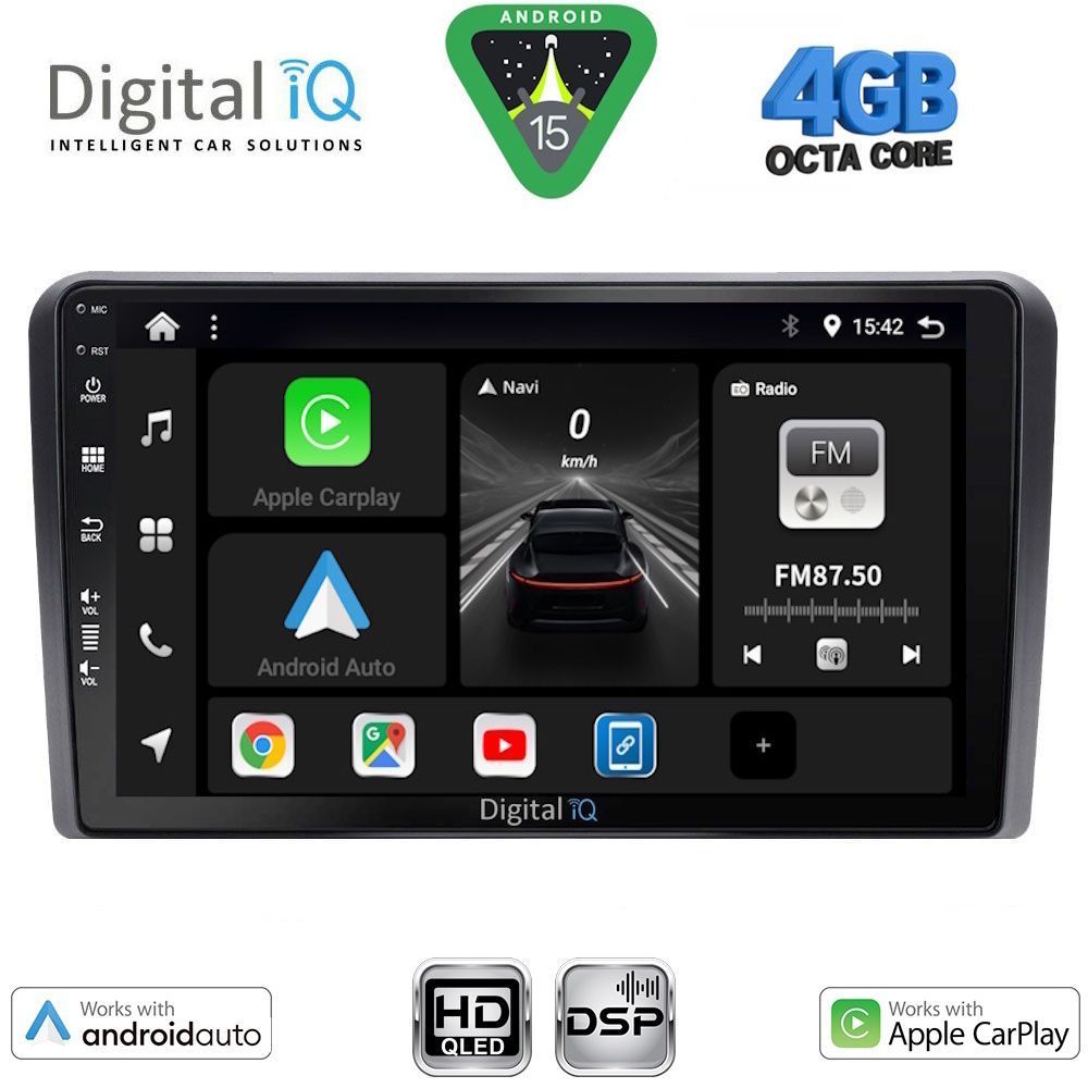 DIGITAL IQ BXF 6087_CPAA (10inc) MULTIMEDIA TABLET for CITROEN C5-DS5 mod. 2007-2017