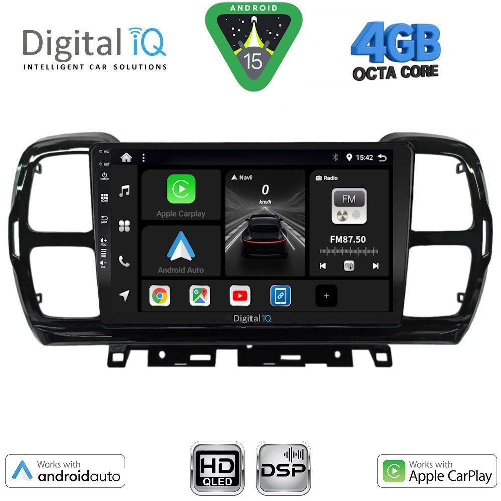 DIGITAL IQ BXF 6088_CPAA (9inc) MULTIMEDIA TABLET for CITROEN C5 AIRCROSS mod. 2017-2021