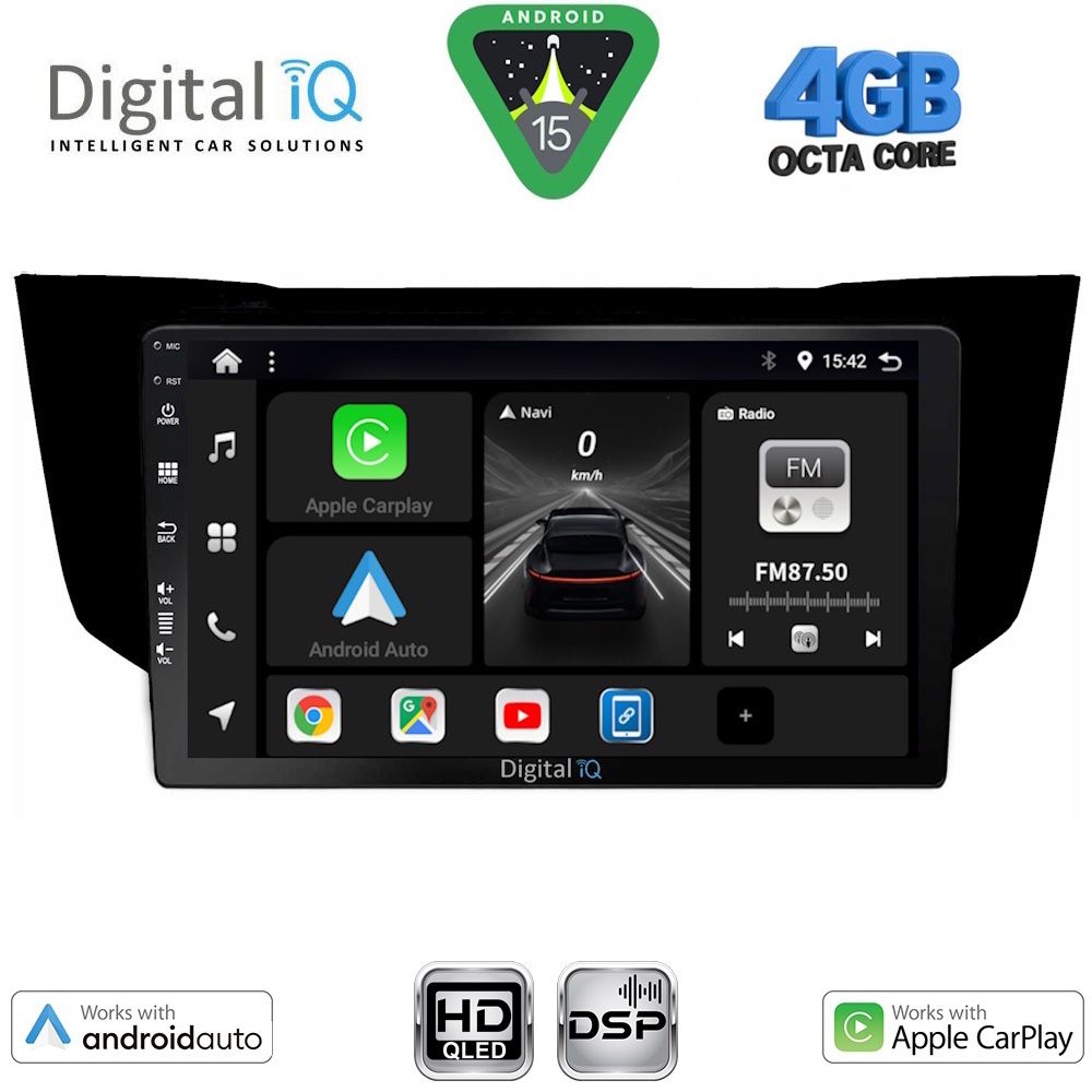 DIGITAL IQ BXF 6345BL_CPAA (9inc) MULTIMEDIA TABLET for LEXUS RX 300 – 400 mod. 2003-2008