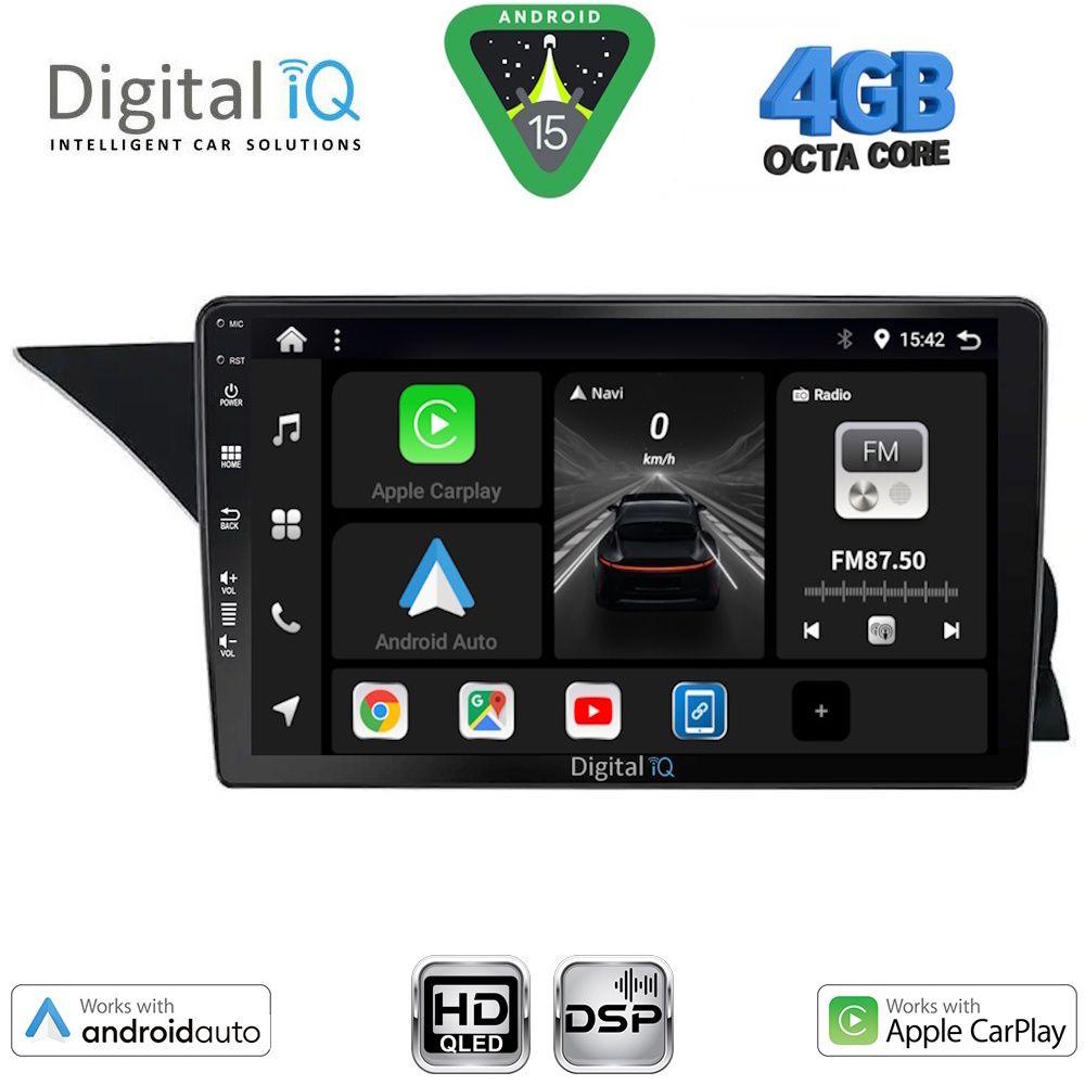 DIGITAL IQ BXF 6411_CPAA (NTG 4.0) (9inc) MULTIMEDIA TABLET for MERCEDES GLK (X204) mod. 2008-2012