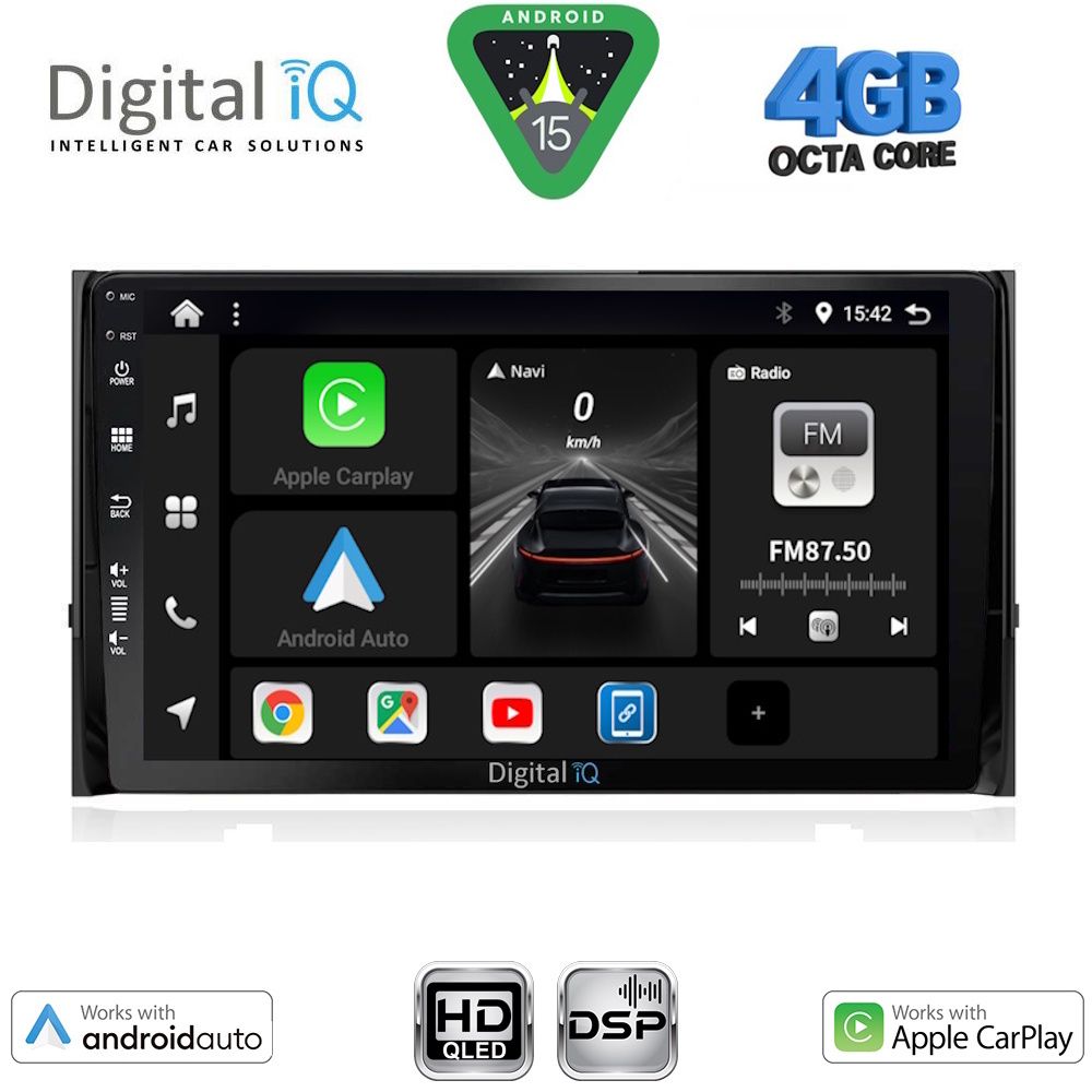 DIGITAL IQ BXF 6584_CPAA (10inc) MULTIMEDIA TABLET for SKODA KAROQ - KODIAQ mod. 2016-2024