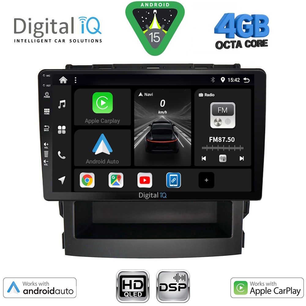 DIGITAL IQ BXF 6664_CPAA (9inc) MULTIMEDIA TABLET for SUBARU FORESTER - IMPREZA mod. 2019-2025