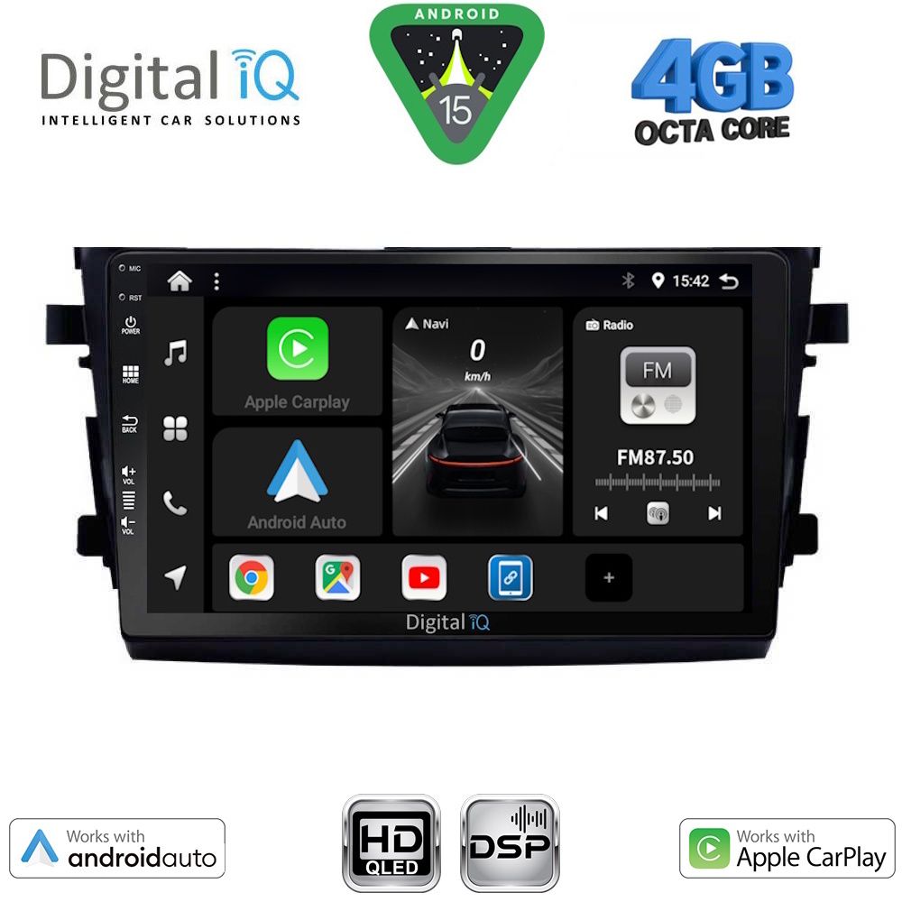 DIGITAL IQ BXF 6674_CPAA (9inc) MULTIMEDIA TABLET for SUZUKI CELERIO mod. 2015-2021