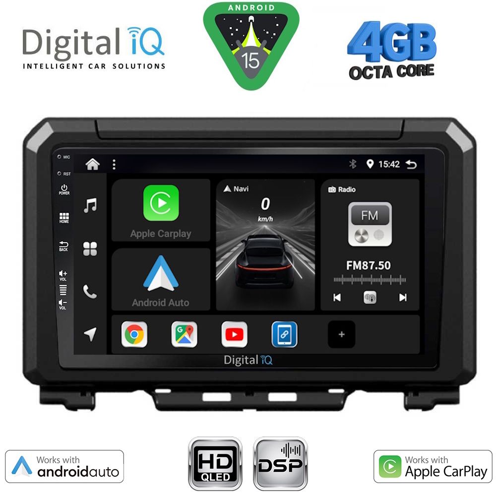 DIGITAL IQ BXF 6679_CPAA (9inc) MULTIMEDIA TABLET for SUZUKI JIMNY mod. 2017-2026