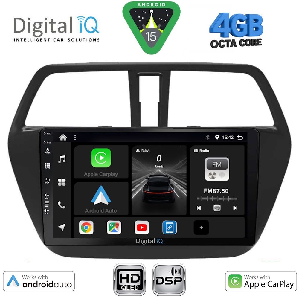 DIGITAL IQ BXF 6689_CPAA (9inc) MULTIMEDIA TABLET for SUZUKI SX4 S-CROSS mod. 2014-2021