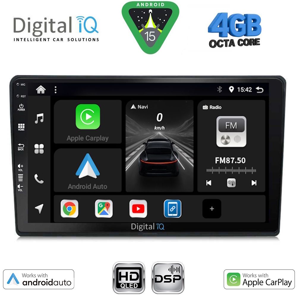 DIGITAL IQ BXF 6699_CPAA (10inc) MULTIMEDIA TABLET for TOYOTA AURIS mod. 2013-2015