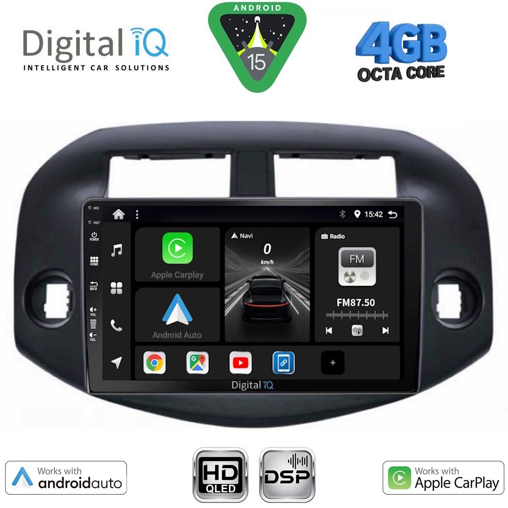 DIGITAL IQ BXF 6732_CPAA (10inc) MULTIMEDIA TABLET for TOYOTA RAV 4 mod. 2006-2012