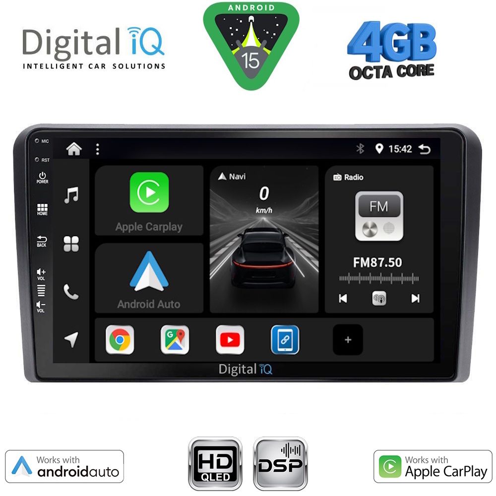 DIGITAL IQ BXF 6740_CPAA (10inc) MULTIMEDIA TABLET for SEAT - SKODA - VW mod. 2004-2014