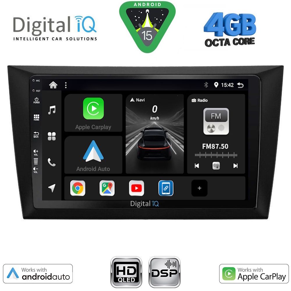 DIGITAL IQ BXF 6746_CPAA (9inc) MULTIMEDIA TABLET for GOLF 6 mod. 2009-2012