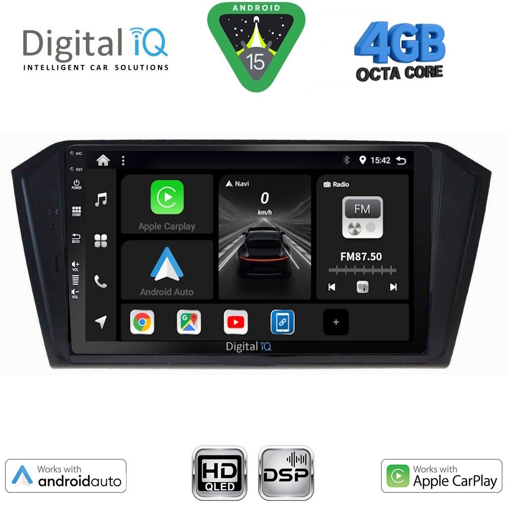 DIGITAL IQ BXF 6750_CPAA (10inc) MULTIMEDIA TABLET for VW PASSAT mod. 2016-2023