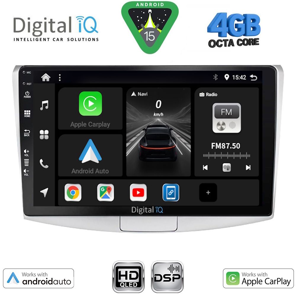 DIGITAL IQ BXF 6764_CPAA (10inc) MULTIMEDIA TABLET for VW PASSAT mod. 2010-2015