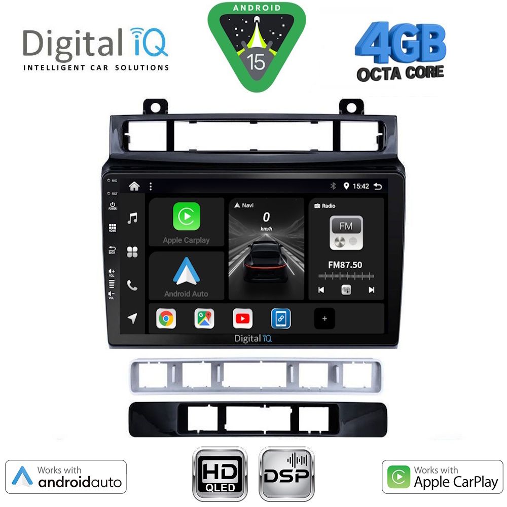 DIGITAL IQ BXF 6766_CPAA (9inc) MULTIMEDIA TABLET for VW TOUAREG mod. 2011-2018