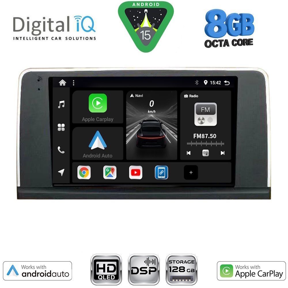 DIGITAL IQ BXF 7061_CPAA (9inc) (CIC) MULTIMEDIA TABLET for BMW X5 (E70) – X6 (E71) mod. 2009-2013