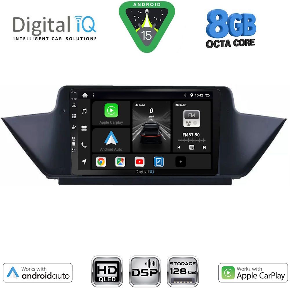 DIGITAL IQ BXF 7056_CPAA (10inc) MULTIMEDIA TABLET for BMW X1 mod. 2009-2015