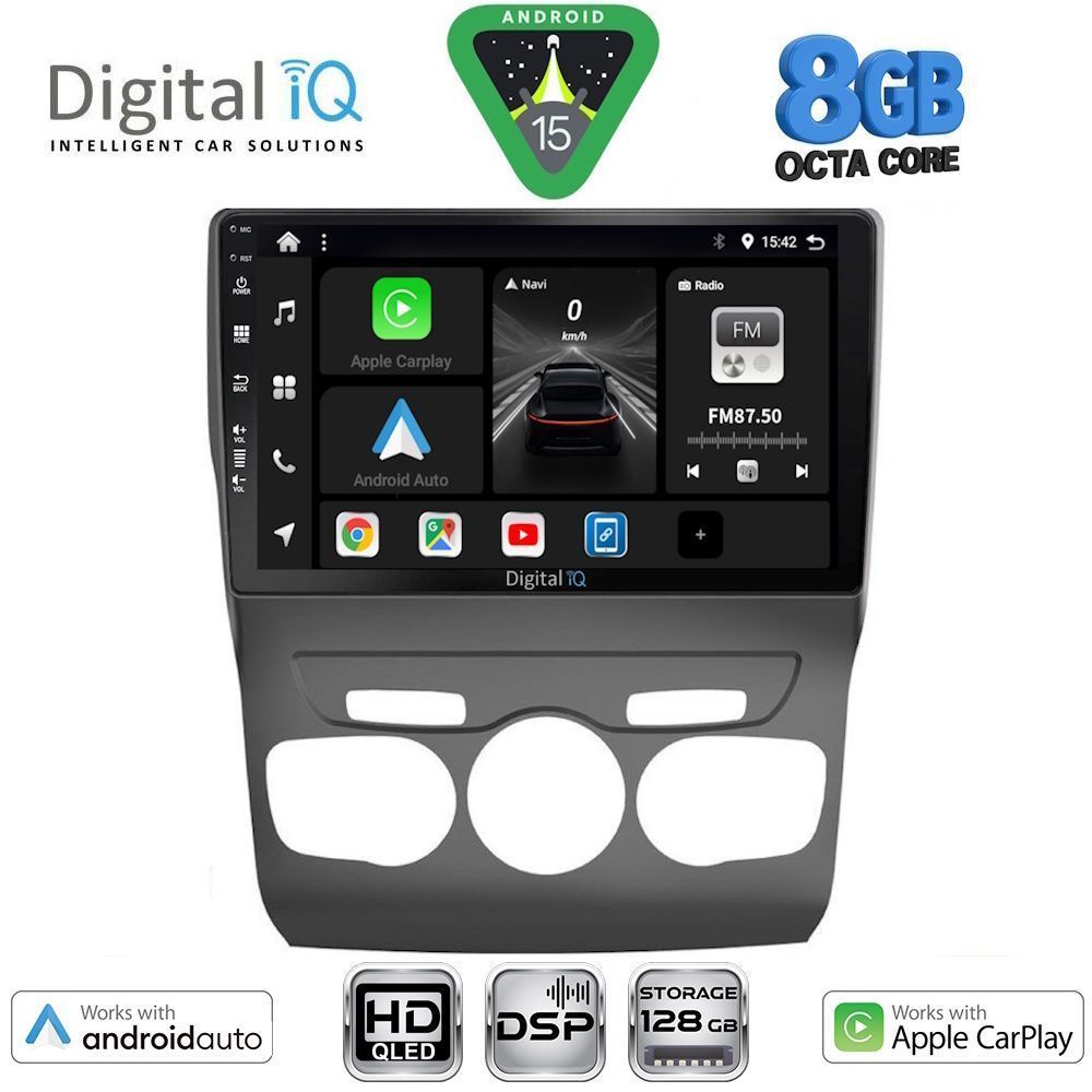 DIGITAL IQ BXF 7085_CPAA (10inc) MULTIMEDIA TABLET for CITROEN C4 -DS4 mod. 2011-2018