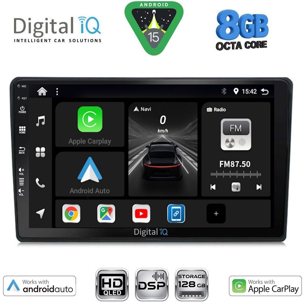 DIGITAL IQ BXF 7086_CPAA (10inc) MULTIMEDIA TABLET for CITROEN C4 - DS4 mod. 2018-2025