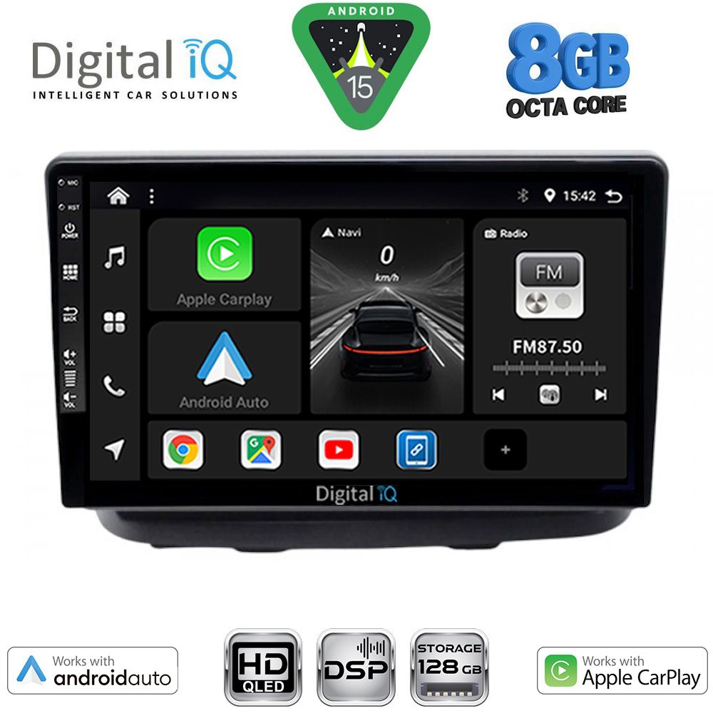 DIGITAL IQ BXF 7135_CPAA (10inc) MULTIMEDIA TABLET for FIAT DOBLO mod. 2002-2009