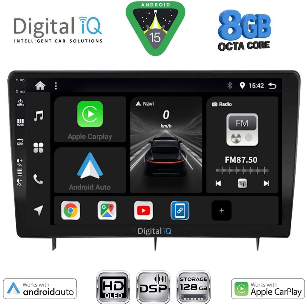 DIGITAL IQ BXF 7192_CPAA (10inc) MULTIMEDIA TABLET for HONDA CIVIC mod. 2022-2026