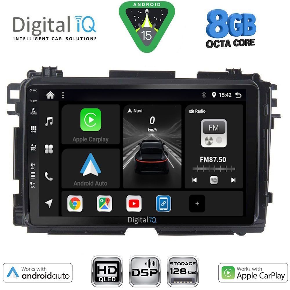 DIGITAL IQ BXF 7201_CPAA (9inc) MULTIMEDIA TABLET for HONDA HRV mod. 2015-2021
