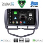 DIGITAL IQ BXF 7210_CPAA CLIMA (9inc) MULTIMEDIA TABLET for HONDA JAZZ mod. 2002-2008