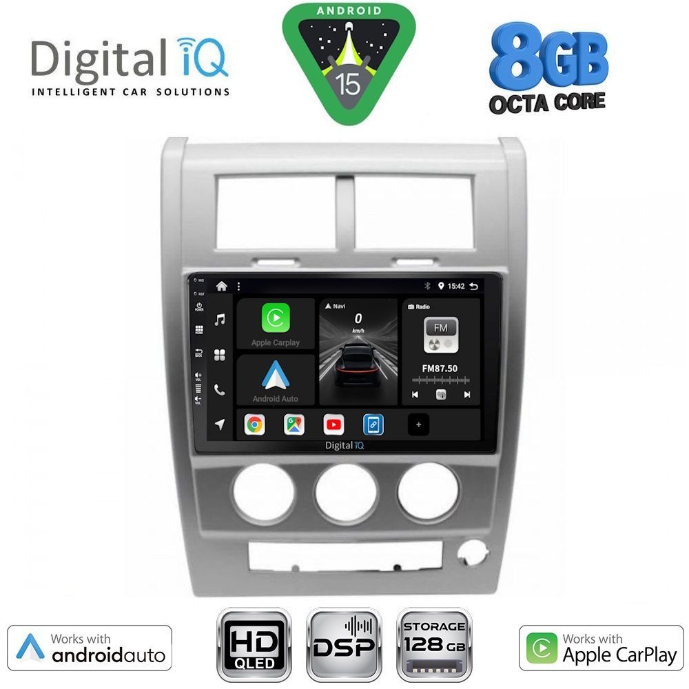 DIGITAL IQ BXF 7270_CPAA (10inc) MULTIMEDIA TABLET for JEEP CHEROKEE – LIBERTY mod. 2007-2014