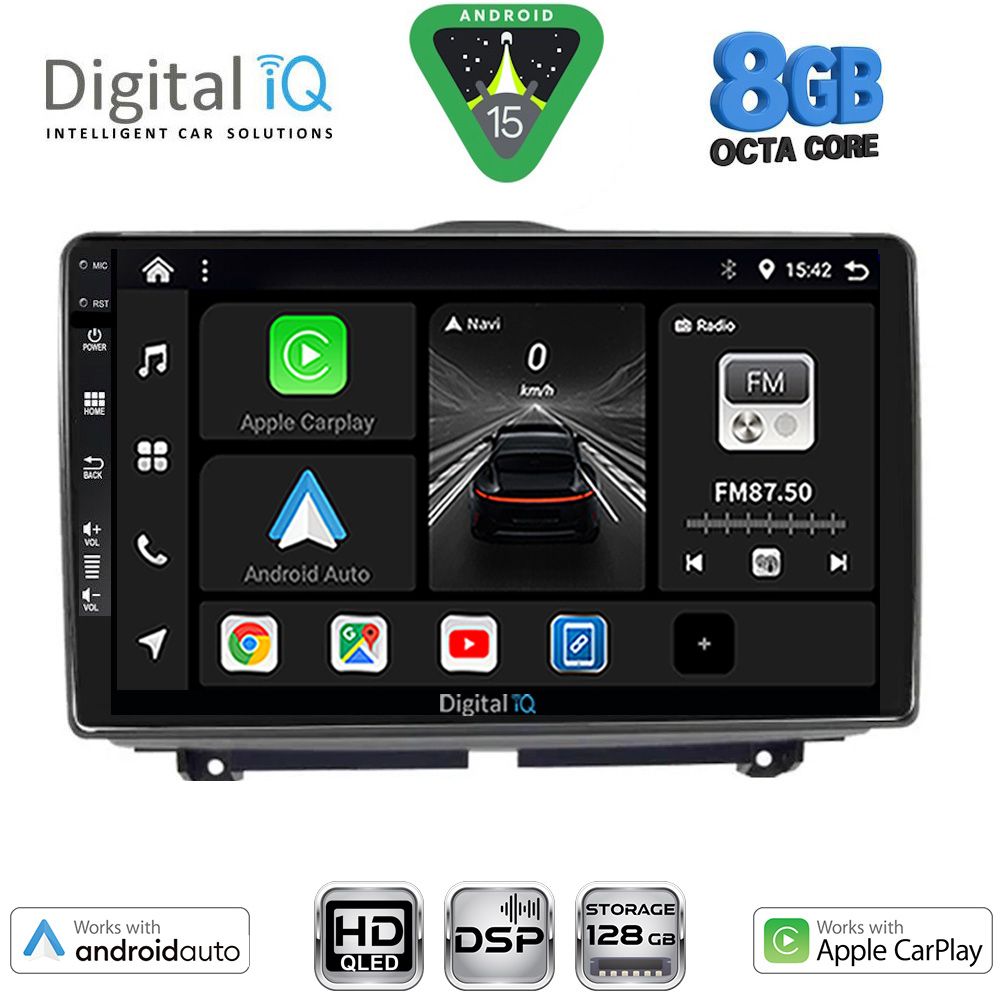DIGITAL IQ BXF 7338_CPAA (9inc) MULTIMEDIA TABLET for LADA GRANTA mod. 2012-2026