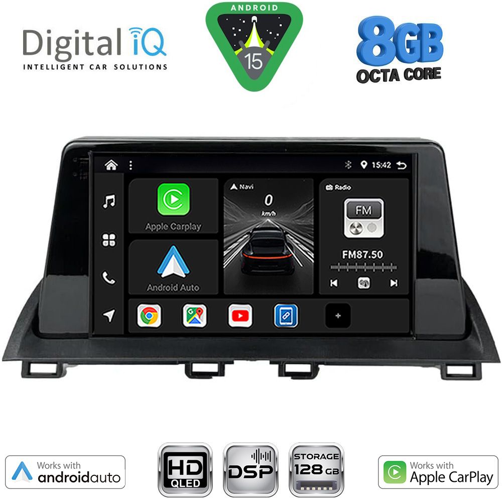 DIGITAL IQ BXF 7367_CPAA (9inc) MULTIMEDIA TABLET for MAZDA 3 mod. 2014-2019