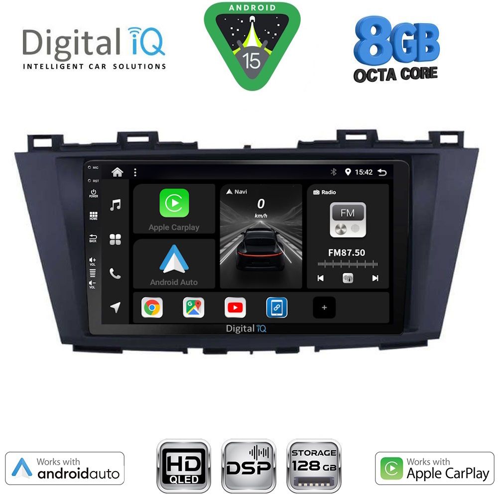 DIGITAL IQ BXF 7371_CPAA (9inc) MULTIMEDIA TABLET for MAZDA 5 mod. 2011-2020