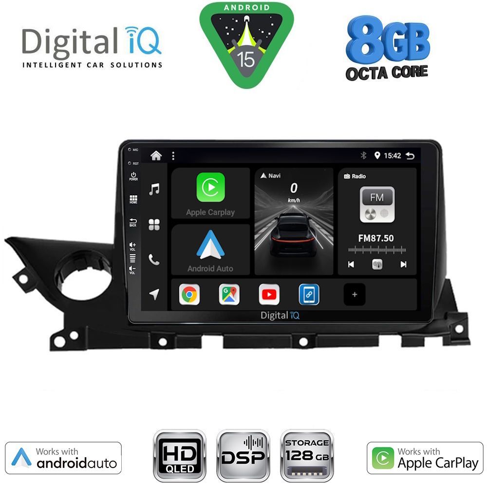 DIGITAL IQ BXF 7379B_CPAA (9inc) MULTIMEDIA TABLET for MAZDA 6 mod. 2021-2026