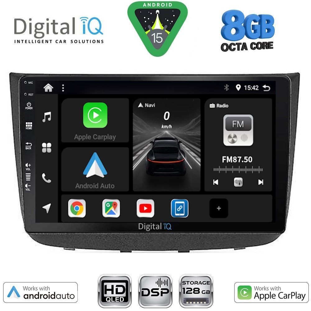 DIGITAL IQ BXF 7420_CPAA (10inc) MULTIMEDIA TABLET for MERCEDES VITO - VIANO (W639) mod. 2003-2007