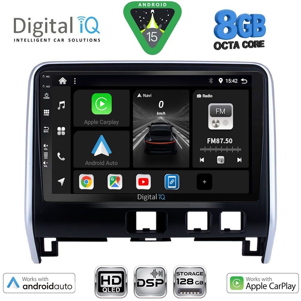DIGITAL IQ BXF 7471_CPAA (10inc) MULTIMEDIA TABLET for NISSAN SERENA mod. 2016-2022