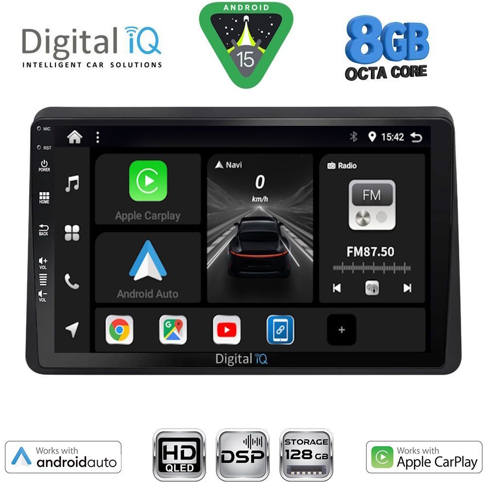 DIGITAL IQ BXF 7553_CPAA (10inc) MULTIMEDIA TABLET for NISSAN NV400 – OPEL MOVANO – RENAULT MASTER mod. 2020-2026