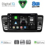 DIGITAL IQ BXF 7665_CPAA (9inc) MULTIMEDIA TABLET for SUBARU LEGACY - OUTBACK mod. 2002-2008