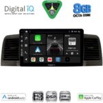 DIGITAL IQ BXF 7712BL_CPAA (9inc) MULTIMEDIA TABLET for TOYOTA COROLLA mod. 2001-2006 (BLACK)