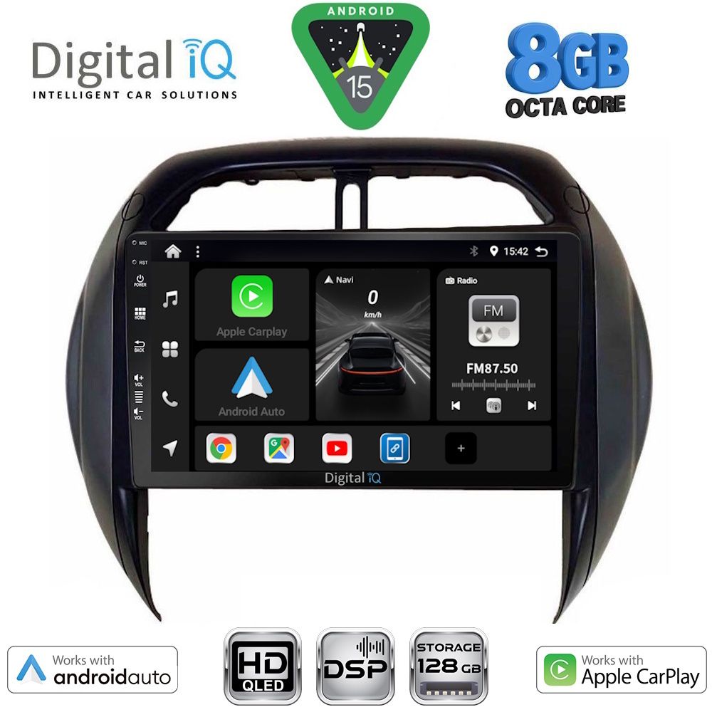DIGITAL IQ BXF 7730_CPAA CLIMA (9inc) MULTIMEDIA TABLET for TOYOTA RAV 4 mod. 2000-2006