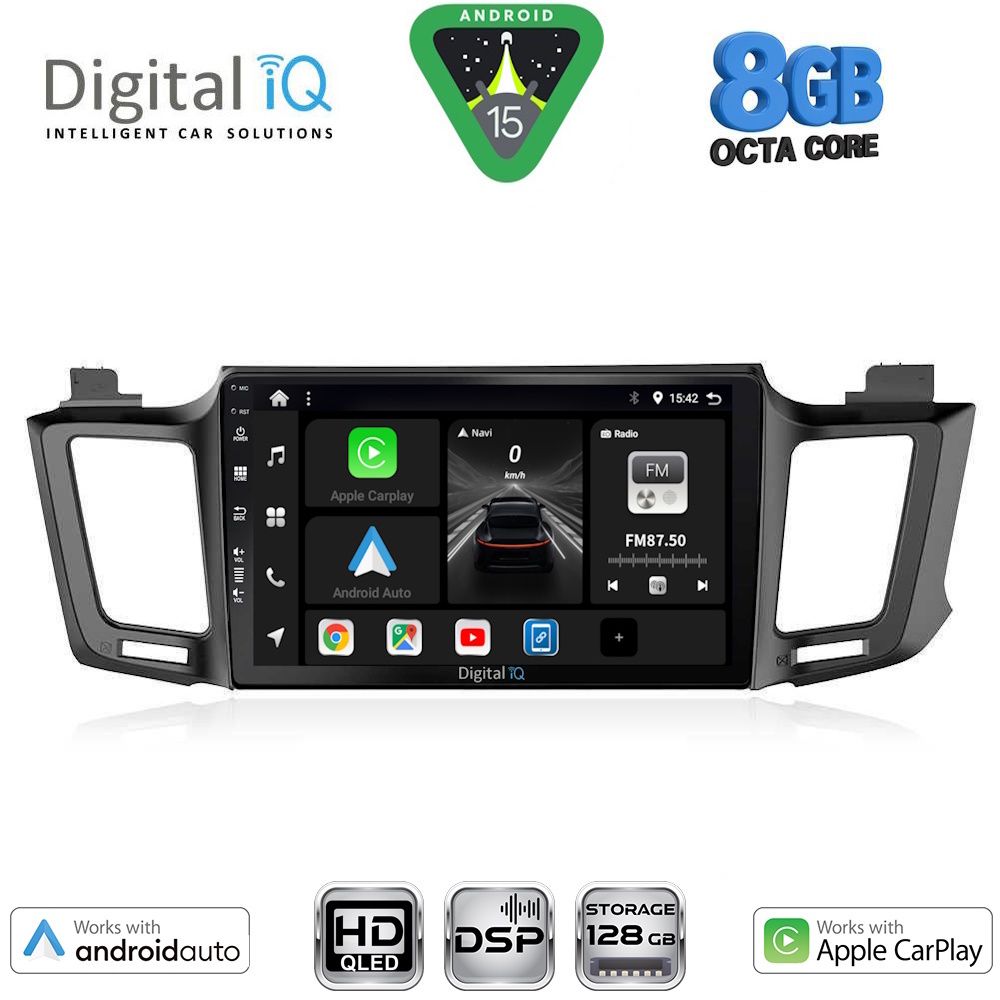 DIGITAL IQ BXF 7733_CPAA (10inc) MULTIMEDIA TABLET for TOYOTA RAV 4 mod. 2013-2019