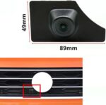 DIGITAL IQ CAMERA QS8250 (AHD-NTSC) FRONT CAMERA for VW T-ROCK mod. 2017-2026 - Image 2