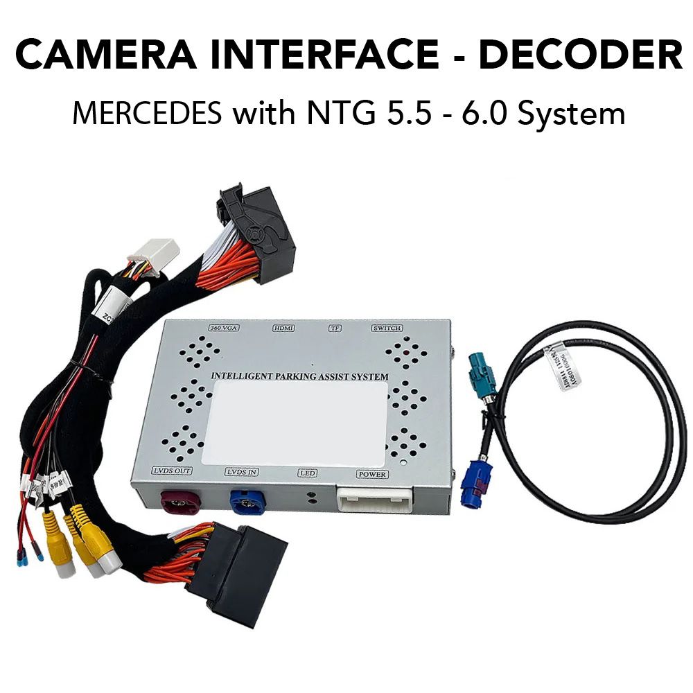 DIGITAL IQ BZ 9865_CI (CAMERA INTERFACE for MERCEDES NTG 5.5 - 6.0 System for 7'' original screen)