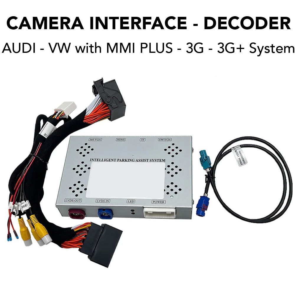 DIGITAL IQ AD 9815_CI (CAMERA INTERFACE for AUDI with MMI PLUS - 3G - 3G+ Systems)
