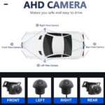 DIGITAL IQ CAM 360° 3D - SET 4 CAMERAS ΠΑΝΟΡΑΜΙΚΗΣ ΘΕΑΣΗΣ (360ο BIRDVIEW) για οθόνες ANDROID - Image 3