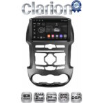CLARION GL31345 Οθόνη OEM Multimedia Αυτοκινήτου για Ford Ranger 2011 > 2015 (CarPlay/AndroidAuto/BT/GPS/WIFI/GPRS)