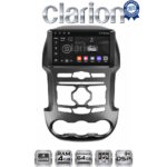 CLARION GL32345 Οθόνη OEM Multimedia Αυτοκινήτου για Ford Ranger 2011 > 2015 (CarPlay/AndroidAuto/BT/GPS/WIFI/GPRS)