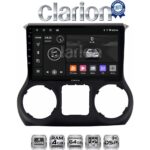 CLARION GL32745B Οθόνη OEM Multimedia Αυτοκινήτου για Jeep Wrangler 2011 > 2017 (CarPlay/AndroidAuto/BT/GPS/WIFI/GPRS)