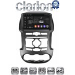 CLARION GL71345 Οθόνη OEM Multimedia Αυτοκινήτου για Ford Ranger 2011 > 2015 (CarPlay/AndroidAuto/BT/GPS/WIFI/GPRS)