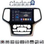 CLARION GL74534A Οθόνη OEM Multimedia Αυτοκινήτου για Jeep Grand Cherokee 2014 > 2019 (CarPlay/AndroidAuto/BT/GPS/WIFI/GPRS)