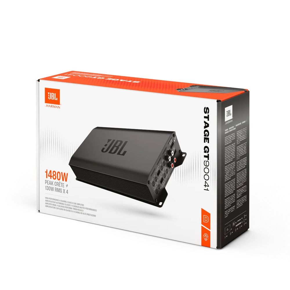 JBL STAGE GT 90041 (1480W, CLASS D, 4 CHANNEL AMPLIFIER) - Image 6