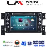 LM Digital - LM C8053 GPS Οθόνη OEM Multimedia Αυτοκινήτου για SUZUKI GRAN VITARA 2005 > 2015 (CarPlay/AndroidAuto/BT/GPS/WIFI/GPRS)