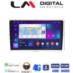 LM Digital - LM C8910 GPS Οθόνη OEM Multimedia Αυτοκινήτου για Universal tablet 10inch (CarPlay/AndroidAuto/BT/GPS/WIFI/GPRS)